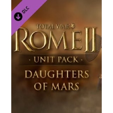 Total War ROME II Daughters of Mars – herní rozšíření pro PC (elektronická licence)