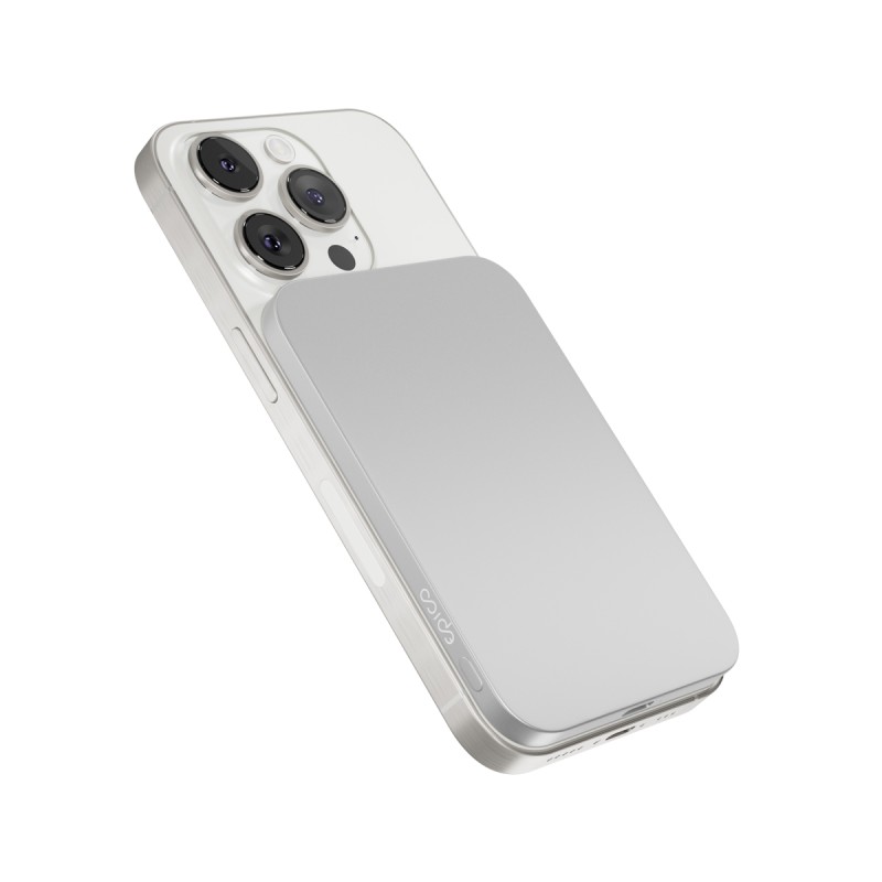 Epico 3000mAh Alu Mag+ PowerBanka EM31 - stříbrná