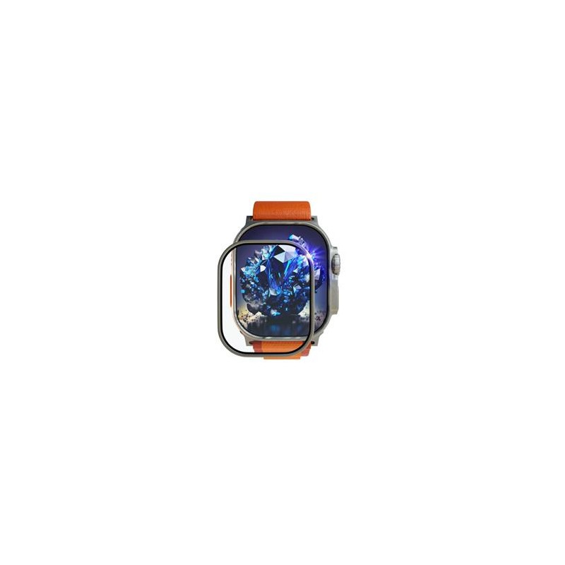 Safírové sklo pro Apple Watch Ultra s rámečkem