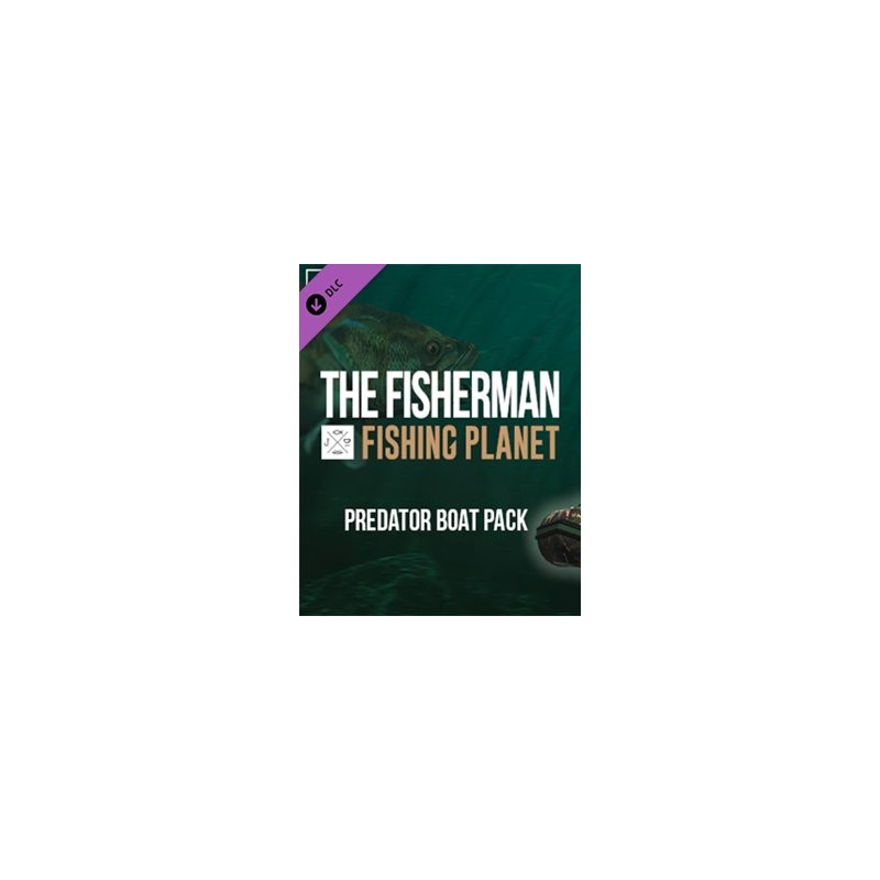 ESD The Fisherman Fishing Planet Predator Boat Pac