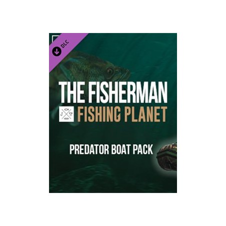 ESD The Fisherman Fishing Planet Predator Boat Pac