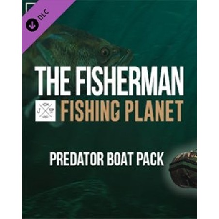 The Fisherman Fishing Planet Predator Boat Pac – herní rozšíření pro PC (elektronická licence)