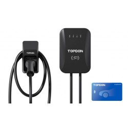 TOPDON PulseQ AC Home - 11kW/konektor IEC62196-2 Typ/aplikace/LED ukazatel/IP65 a IK10/7,5m
