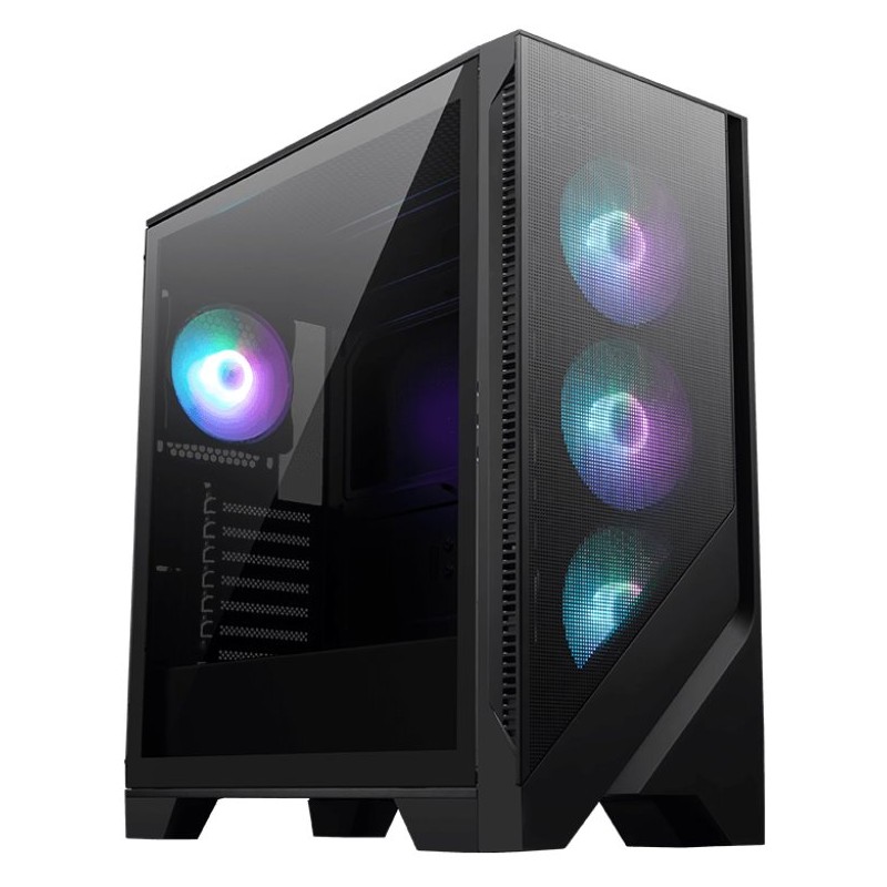 MSI MAG FORGE 320R AIRFLOW/Midi Tower/Transpar./Černá