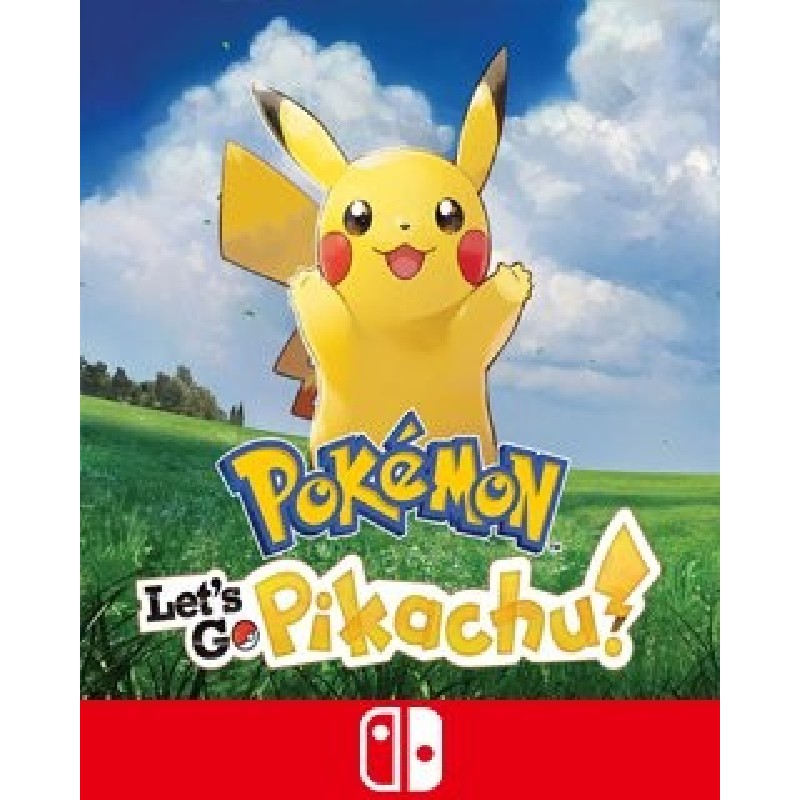 Pokémon Let's Go Pikachu! – hra pro Nintendo Switch (elektronická licence)