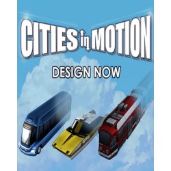 Cities in Motion Design Now – herní rozšíření pro PC (elektronická licence)