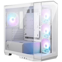 MSI MAG PANO M100R PZ/Micro ATX/Transpar./Bílá