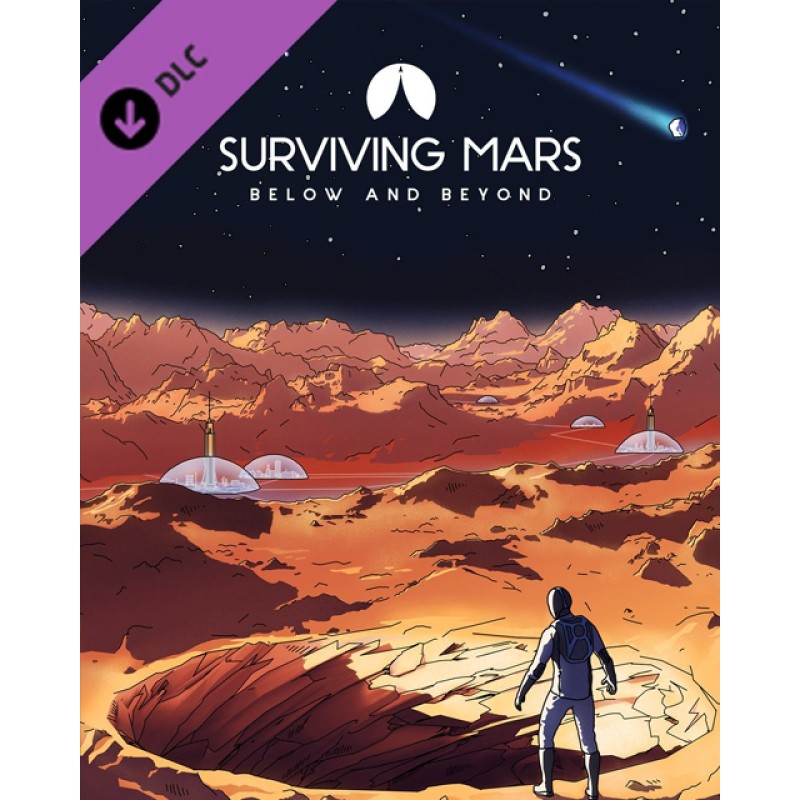 Surviving Mars Below and Beyond – herní rozšíření pro PC (elektronická licence)