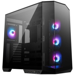 MSI MAG PANO 100R PZ/Midi Tower/Transpar./Černá