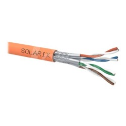 Instalační kabel Solarix CAT7 SSTP LSOHFR B2ca-s1,d1,a1 500m/cívka SXKD-7-SSTP-LSOHFR-B2ca