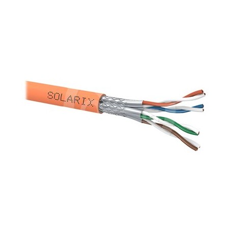 Instalační kabel Solarix CAT7 SSTP LSOHFR B2ca-s1,d1,a1 500m/cívka SXKD-7-SSTP-LSOHFR-B2ca