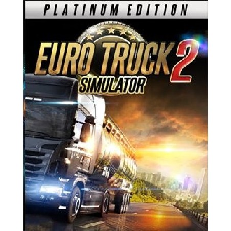 Euro Truck Simulátor 2 Platinum Edition – hra pro PC (elektronická licence)