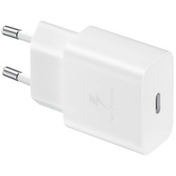 Samsung cestovní nabíječka EP-T1510XWE, PD, 15W, kabel USB-C, bílá