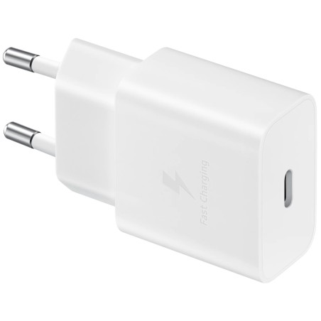 Samsung cestovní nabíječka EP-T1510XWE, PD, 15W, kabel USB-C, bílá