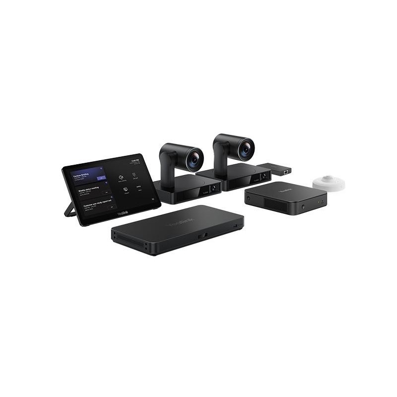 Yealink MVC S90-C5-004,Microsoft Teams Rooms (2x UVC86, MTouch Plus, AVHub, BYOD-Extender