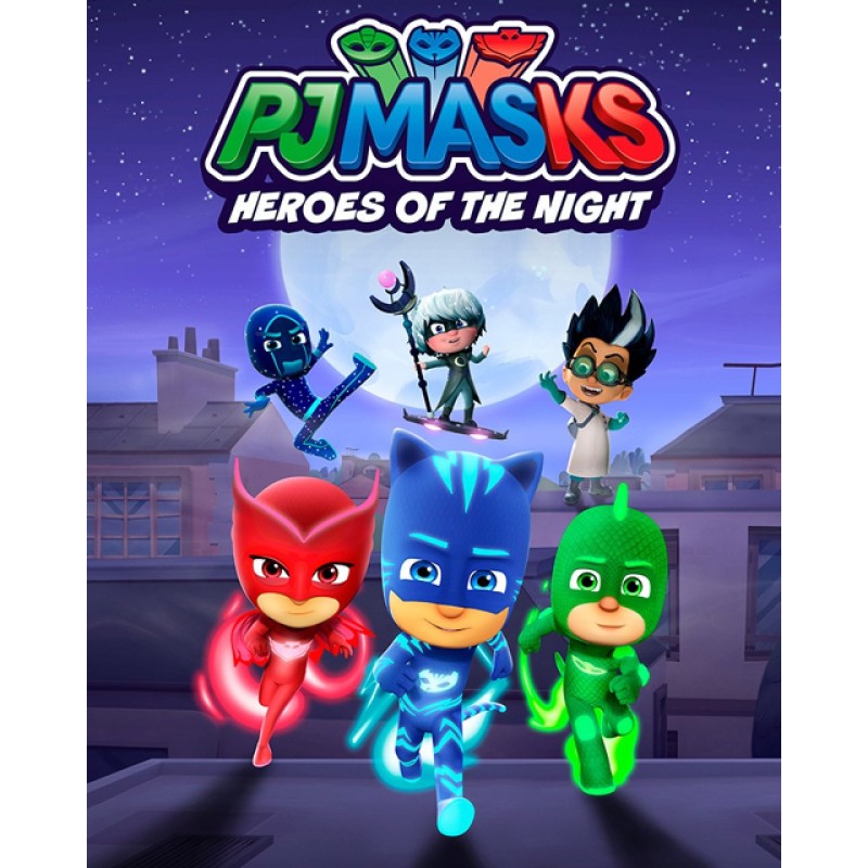 PJ Masks Heroes of the Night – hra pro PC (elektronická licence)