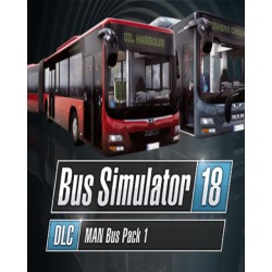 Bus Simulator 18 MAN Bus Pack 1 – herní rozšíření pro PC (elektronická licence)