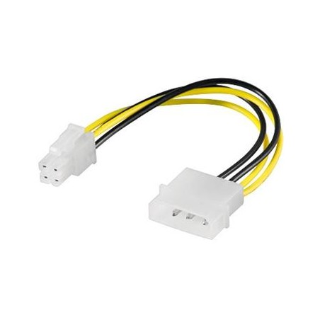 PremiumCord kabel napájecí 5.25"-P4
