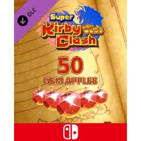 50 Gem Apples dla Super Kirby Clash – hra pro Nintendo Switch (elektronická licence)