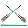 Optický patch kabel duplex SC-SC 50/125 MM 60m OM3