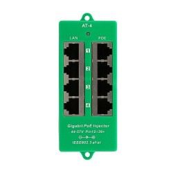 POE-PAN4-GBATF 802.3af/at GB stíněný 4port Poe