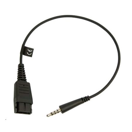 Jabra Cord (PC), QD-Jack 3,5mm, Blackberry, Iphone
