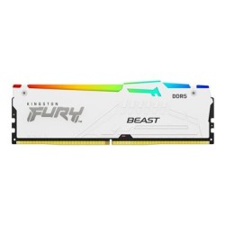 Kingston FURY Beast White/DDR5/32GB/5600MHz/CL40/1x32GB/RGB/White