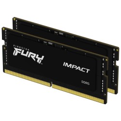 KINGSTON SODIMM DDR5 32GB (Kit of 2) 5600MT/s CL40 FURY Impact PnP