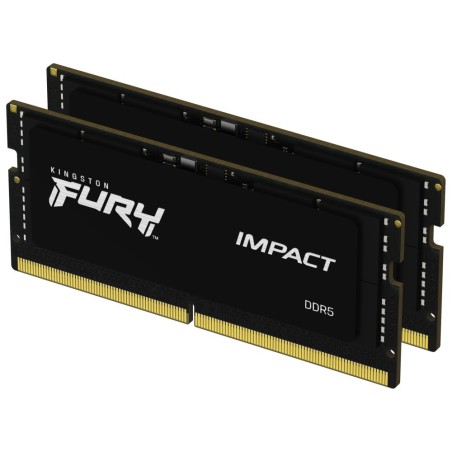 KINGSTON SODIMM DDR5 32GB (Kit of 2) 5600MT/s CL40 FURY Impact PnP