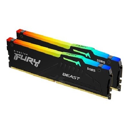 Kingston FURY Beast EXPO/DDR5/32GB/6800MHz/CL34/2x16GB/RGB/Black
