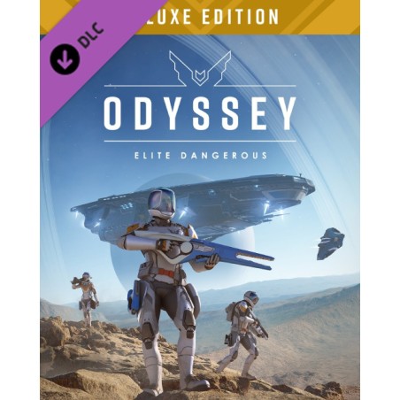 Elite Dangerous Odyssey Deluxe Edition – herní rozšíření pro PC (elektronická licence)