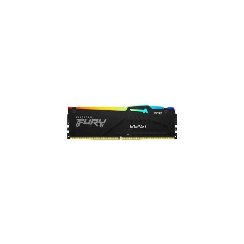 Kingston FURY Beast EXPO/DDR5/32GB/6000MHz/CL36/1x32GB/RGB/Black KF560C36BBE2A32