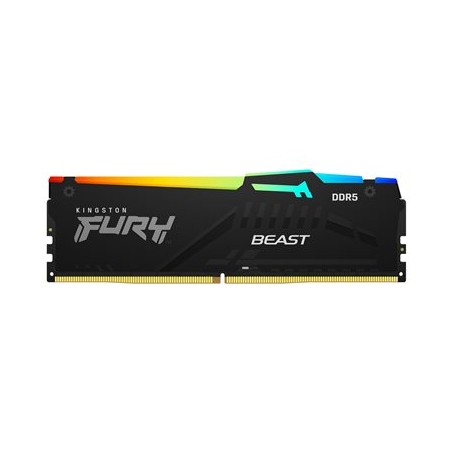 Kingston FURY Beast EXPO/DDR5/32GB/6000MHz/CL36/1x32GB/RGB/Black KF560C36BBE2A32