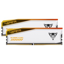 Patriot Viper Elite 5 TUF/DDR5/48GB/6000MHz/CL36/2x24GB/RGB/White