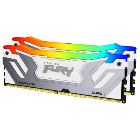 Kingston FURY Renegade/CUDIMM DDR5/48GB/8400MHz/CL40/2x24GB/RGB/White