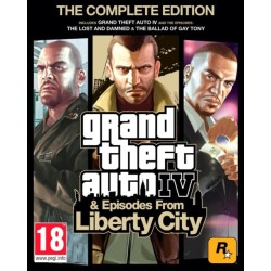 Grand Theft Auto 4 Complete Edition, GTA 4 CE – hra pro PC (elektronická licence)