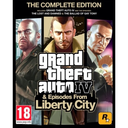 Grand Theft Auto 4 Complete Edition, GTA 4 CE – hra pro PC (elektronická licence)