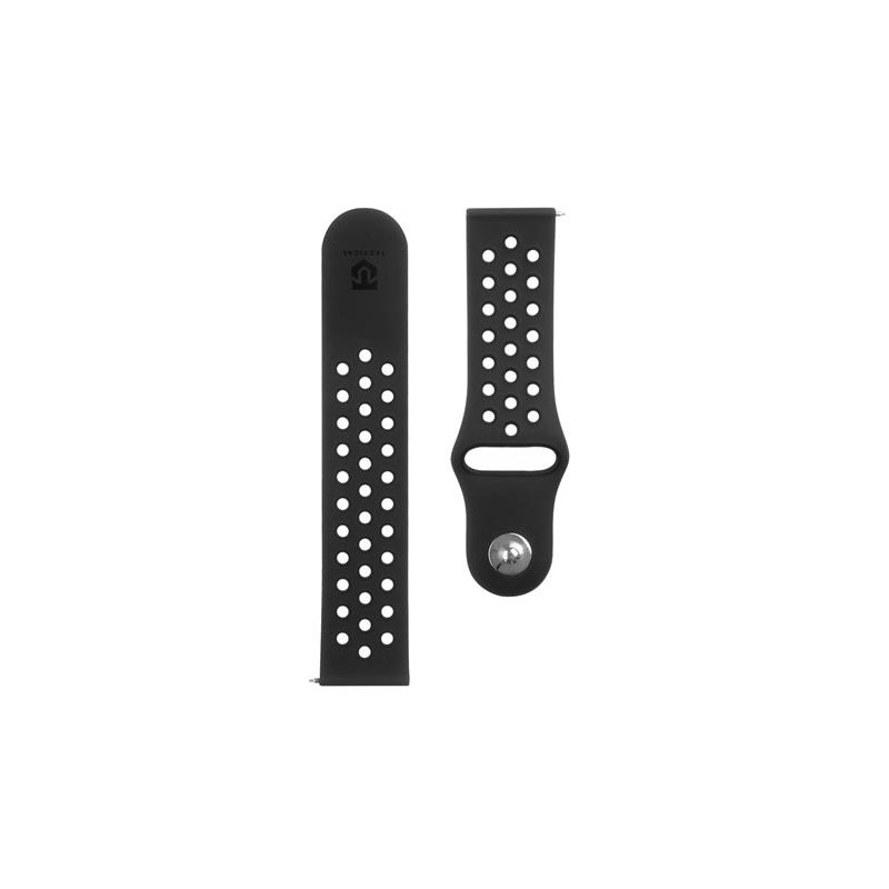 Tactical 234 Double Silikonový Řemínek 22mm Black