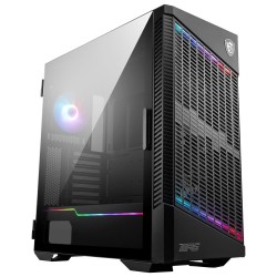MSI MPG VELOX 100P AIRFLOW/Midi Tower/Transpar./Černá