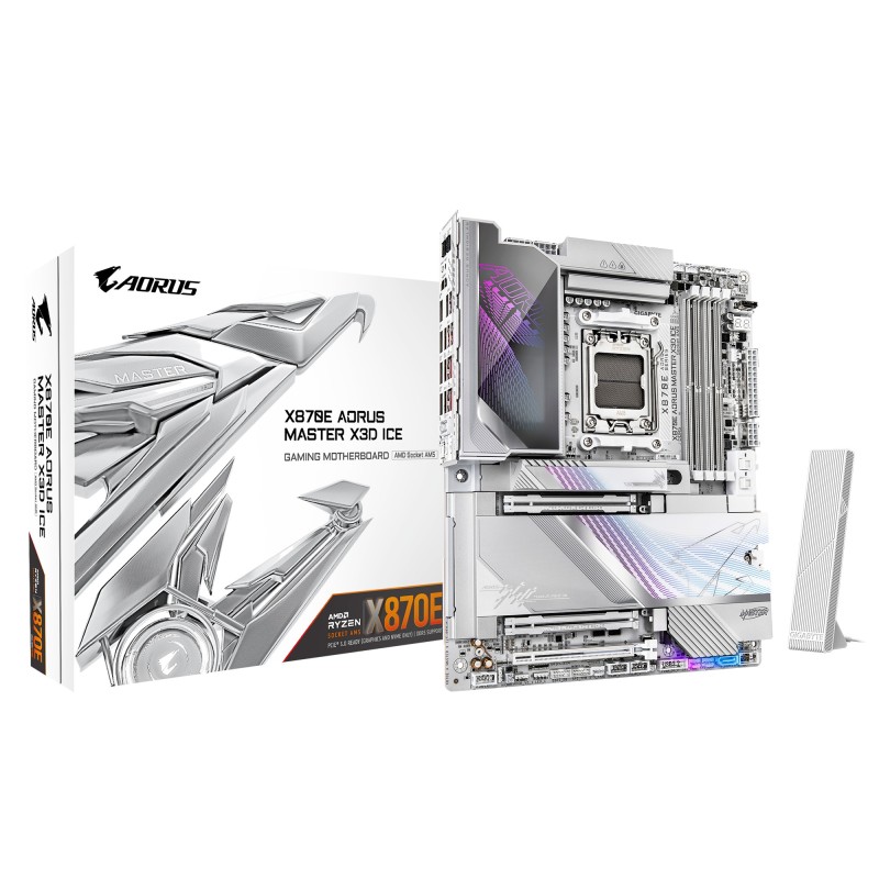 GIGABYTE X870E AORUS Master X3D Ice/AM5/ATX