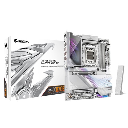 GIGABYTE X870E AORUS Master X3D Ice/AM5/ATX