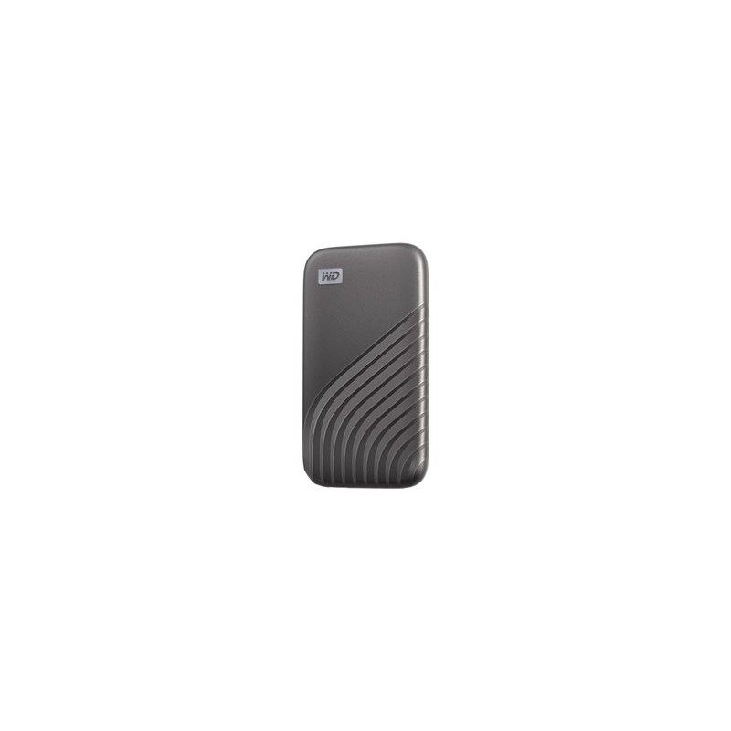 WD My Passport/4TB/SSD/Externí/2.5"/Šedá/5R