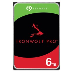 SEAGATE HDD 6TB IRONWOLF PRO (NAS), 3.5", SATAIII, 7200 RPM, Cache 256MB