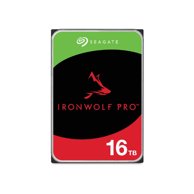 SEAGATE HDD 16TB IRONWOLF PRO (NAS), 3.5", SATAIII, 7200 RPM, Cache 256MB