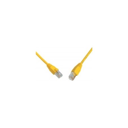 Patchkabel S/FTP,Cat6,2xRJ45, 10m žlutý