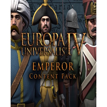 Europa Universalis IV Emperor Content Pack – herní rozšíření pro PC (elektronická licence)