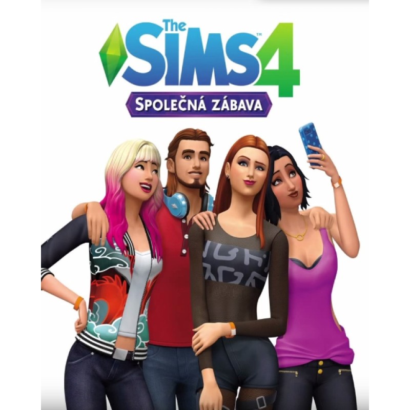 The Sims 4 Společná zábava – herní rozšíření pro PC (elektronická licence)