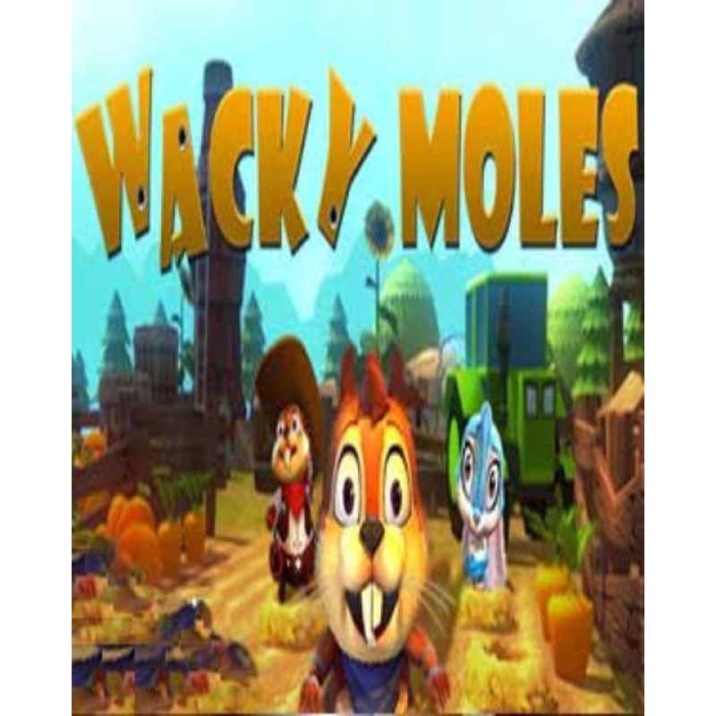 WackyMoles – hra pro PC (elektronická licence)