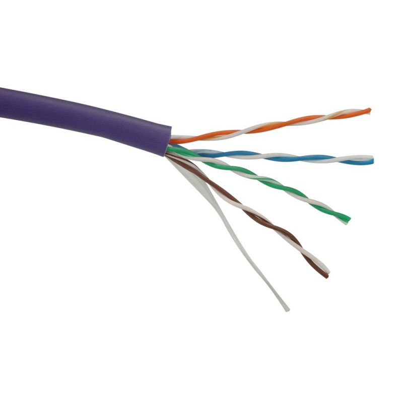 Instalační kabel Solarix CAT5E UTP LSOH Dca-s1,d2,a1 1000m/cívka SXKD-5E-UTP-LSOH