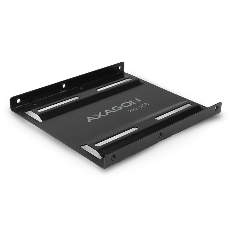 AXAGON RHD-125B, kovový rámeček pro 1x 2.5" HDD/SSD do 3.5" pozice, černý